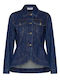 Women's Jean Jacket Washed Denim