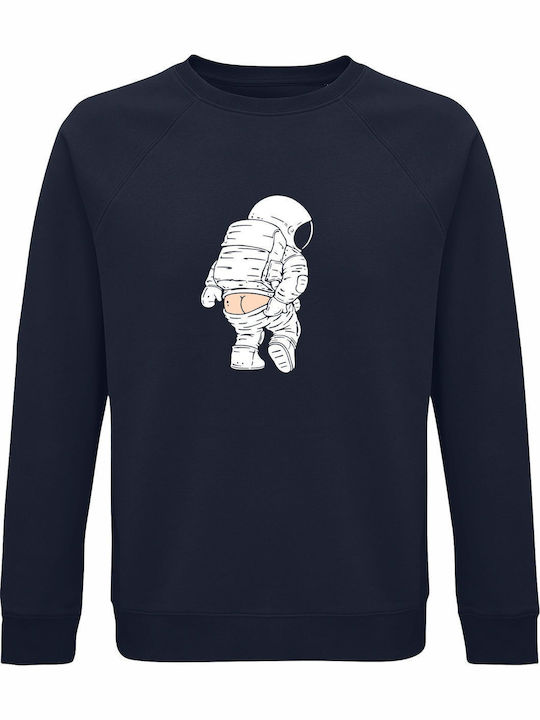 Bio-Unisex Sweatshirt "Astronaut Zeigt Hintern ...