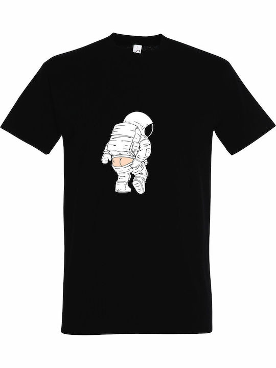 T-shirt Унисекс Asstronaut Showing Ass Funny Sp...