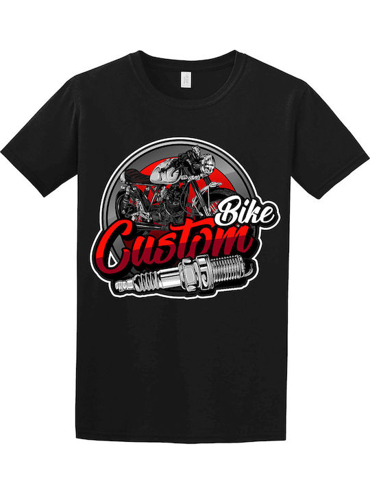 Short Sleeve Adult Bike Classic Black
