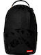 Sprayground Σχολική Τσάντα Πλάτης Γυμνασίου - Λυκείου Lux Black Ghost Drip Mini DLX 27 x 15 x 45εκ