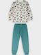 Energiers Kids Nightwear Pajamas Green