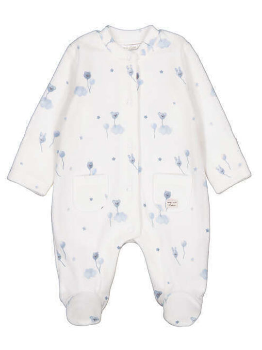 Mayoral Baby-Strampler Schlafanzug Blau