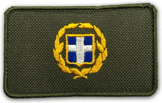 Survivors Σήμα Κεντητό Εθνόσημο Ελληνικού Στρατού Olive Drab Πράσινο Λαδί