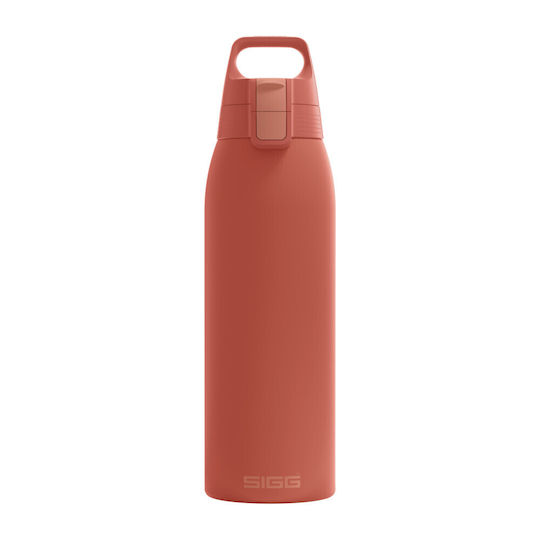 Sigg Термос Бутилка Неръждаема стомана 1 л Eco Red Shield