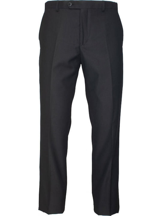 Pantaloni În Fit Regular Negru