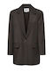 Only Damen Blazer Dunkelbraun