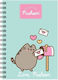 Back Me Up Spiral Ruled Notebook B5 70 Paper Sheets 2 Subjects Love Pusheen