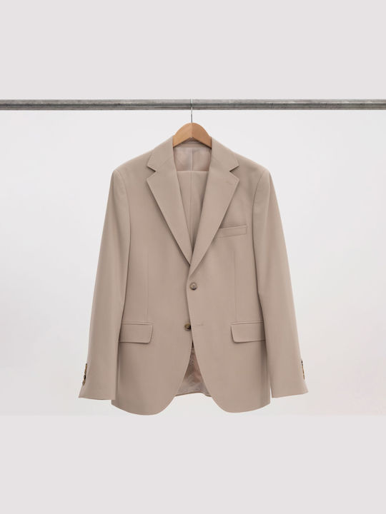 Herrenanzug Beige