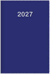 Innostat Daily Agenda 2027 Navy Blue 17x24cm