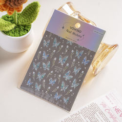 3D Nail Stickers Butterfly Rhinestones 3D Nail Stickers Butterfly Rhinestones