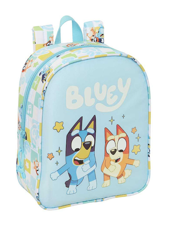 Safta Bluey Σχολική Τσάντα Τρόλεϊ Νηπιαγωγείου 22 x 10 x 27εκ