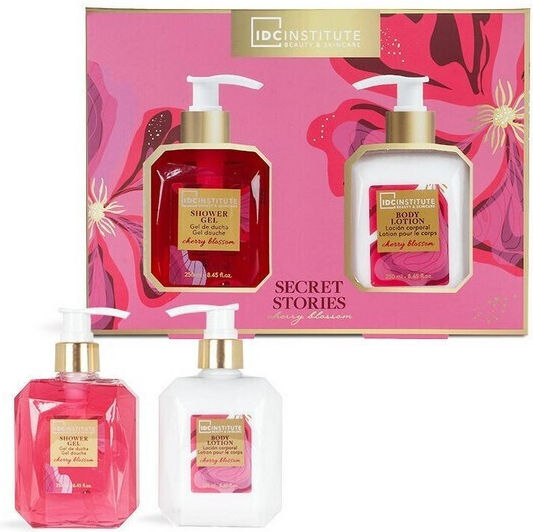 IDC Institute Secret Stories Skin Care Set for Moisturizing & Body Cleaning 2 Pieces