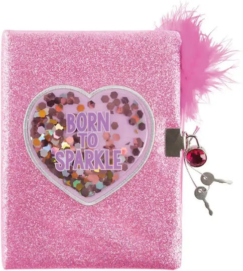 Just Toys Born To Sparkle Caiet 100 Foi cu Caiet și Lacăt Multicolor
