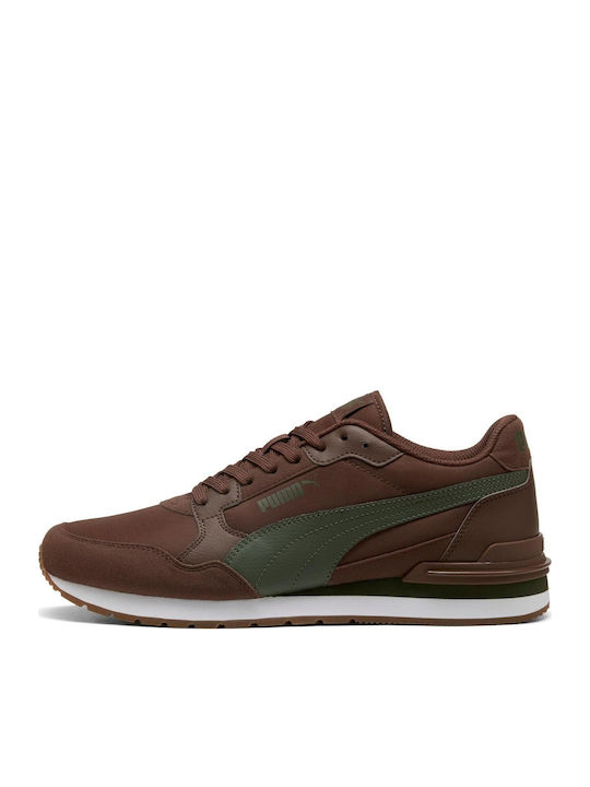 PUMA St Runner V4 Сникърси Кафяв