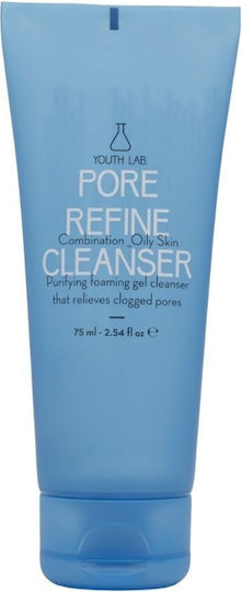 Youth Lab. Pore Refine Facial Cleansing Gel for Oil Control & Antioxidant Action 75ml