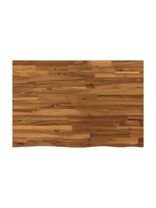 vidaXL Rectangular Table Surface Made of Natura...