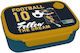Plastic Kids' Food Container Football 0.8lt 18 x 13 x 6cm