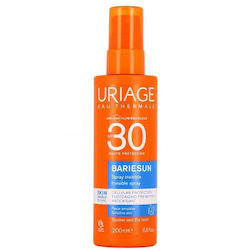 Uriage Bariesun Cremă Solară Rezistentă la Apă pentru Față și Corp SPF30+ în Spray 200ml Uriage Bariesun Cremă Solară Rezistentă la Apă pentru Față și Corp SPF30+ în Spray 200ml