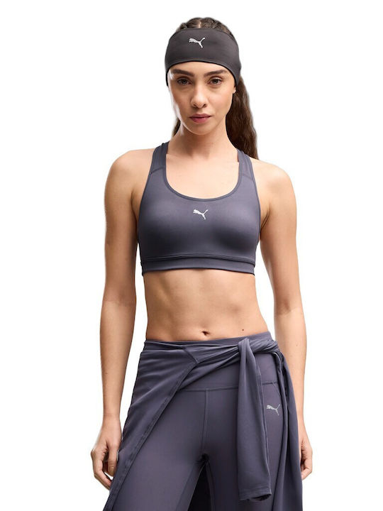 PUMA 4keeps Damen Sport-BH Grau