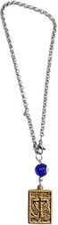 Car Charm Car Amulet Steel Gold Double-Sided Constantinato Rectangular Gt-2151