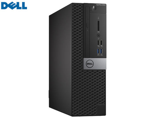 Dell 5050 SFF Überarbeitete Grade A (Kern i5-7400/8GB/256GB SSD/Kein Betriebssystem)