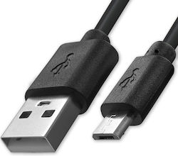 Qoltec Cablu USB A Tată Micro USB B Tată 0.5 M Bulk