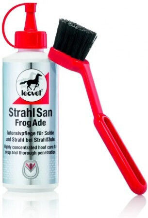 Leovet Frogsan Soluție pentru Furca Copitei cu Perie – Îngrijire pentru Igiena Copitei Livrare în 7-8 Zile Produs de Îngrijire pentru Cai