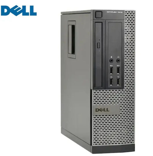 Dell 7010 SFF Überarbeiteter Grade A Core i5-3470/8GB/500GB HDD Kein Betriebssystem
