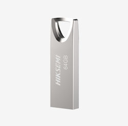 Hiksemi 128 GB Stick USB 2.0 Memorie Metal Case Argintiu "hs-usb-m200/128g" Green Stamp 0.03 Lei Hiksemi 128 GB Stick USB 2.0 Memorie Metal Case Argintiu "hs-usb-m200/128g" Green Stamp 0.03 Lei