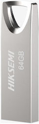 Hiksemi USB-Stick HS-USB-M200 64G U3 64GB USB 3.2 Gen 1 Silber Hiksemi USB-Stick HS-USB-M200 64G U3 64GB USB 3.2 Gen 1 Silber