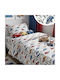 MayHome Single Cotton Sheets Set Cotton 160x240cm