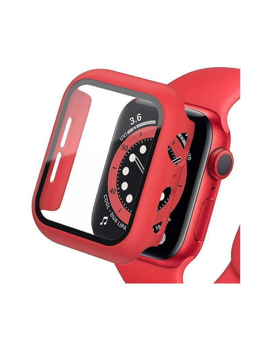 Orso Пластмасов Калъф в Червен Цвят за Apple Watch 42mm Series 10