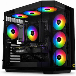 Vengeance Wanted-V96 Gaming Desktop PC Ryzen 5 5500 16GB DDR4 512GB SSD Radeon RX 9060 Kein Betriebssystem