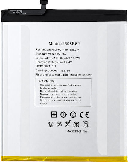 Oukitel Συμβατή Μπαταρία 11000mAh για Rt3 Plus