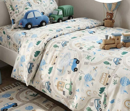 MayHome MayHome Kinderbettbezüge Set HimiDiple Mit Kissenbezug Baumwolle Baumwolle 180x240cm