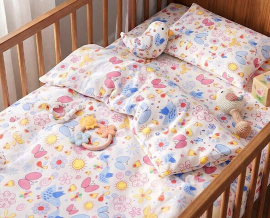 MayHome Set Kids Duvet Cover Double Size With Cotton Pillowcase Cotton 180x240cm