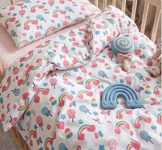 MayHome Set Kids Duvet Cover Double With Cotton Pillowcase Cotton 180x240cm