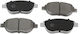 Front Brake Pads Citroen C3 C4 Xsara Peugeot 207 4252 35