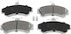 Front Brake Pads Mitsubishi Carisma Space Star Volvo S40 V40 Mr249241