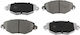 Front Brake Pads Ford Mondeo Iii Jaguar X-Type 1126718