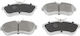 Vorderseite Bremsbeläge Citroen C2 C3 4252 37