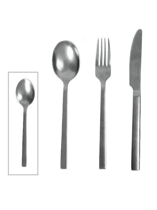 Espiel Divine Löffel Für Dessert / Eiscreme Rostfreier Stahl Silber 14cm