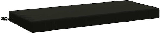 vidaXL Μαξιλάρι για Παγκάκι Παλέτας Soest Μαύρο 50x120εκ.