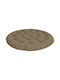 vidaXL Gartenstuhlkissen Rund Taupe 120x12cm