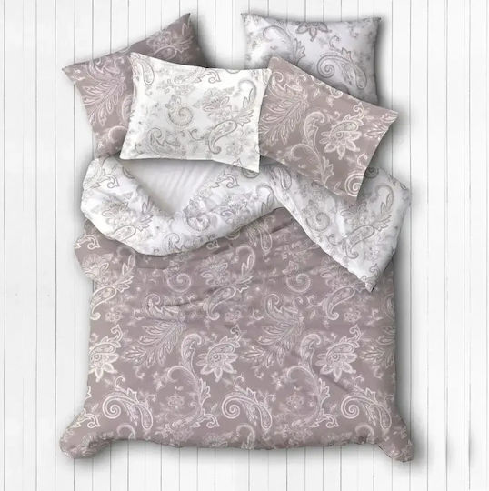Set Huse Pentru Pilote Simplu 160x220cm Bej