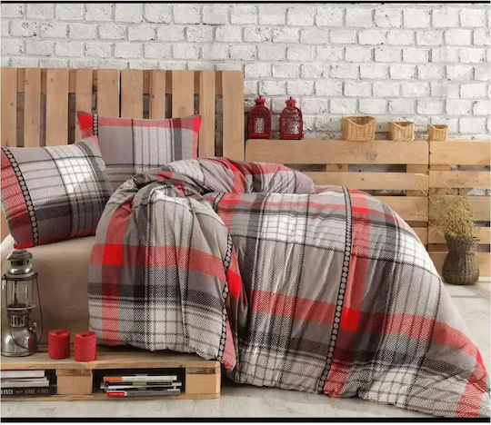 Set Huse Pentru Pilote Dublu 200x220cm Roșii