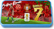 Digital Place Red Metallic Pencil Case