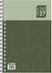 Innostat Agendă zilnică 2027 Verde Spirală 14x21cm