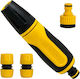 Garden Water Launcher Adjustable Flow Quick Connectors